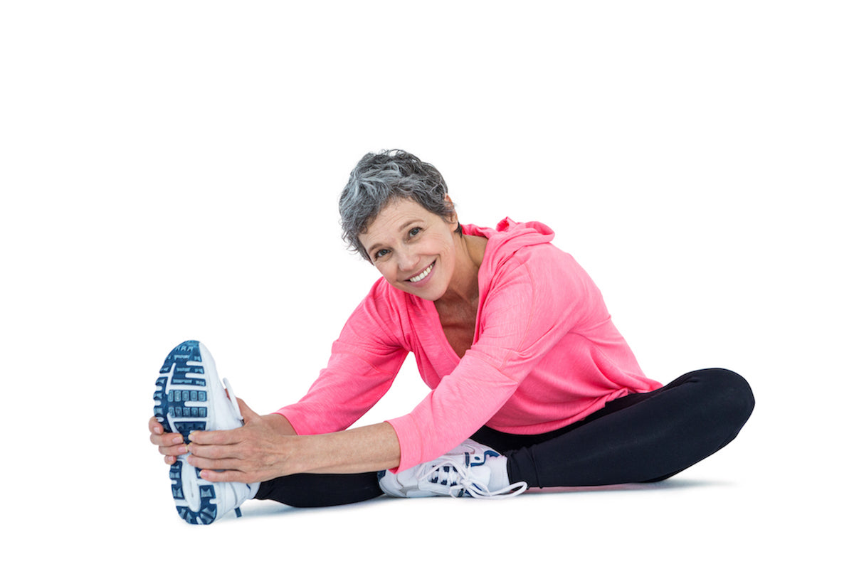 DeepMarine Collagen Woman Stretching to Improve Joint Health