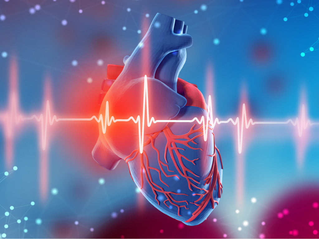 digital image of heart attack