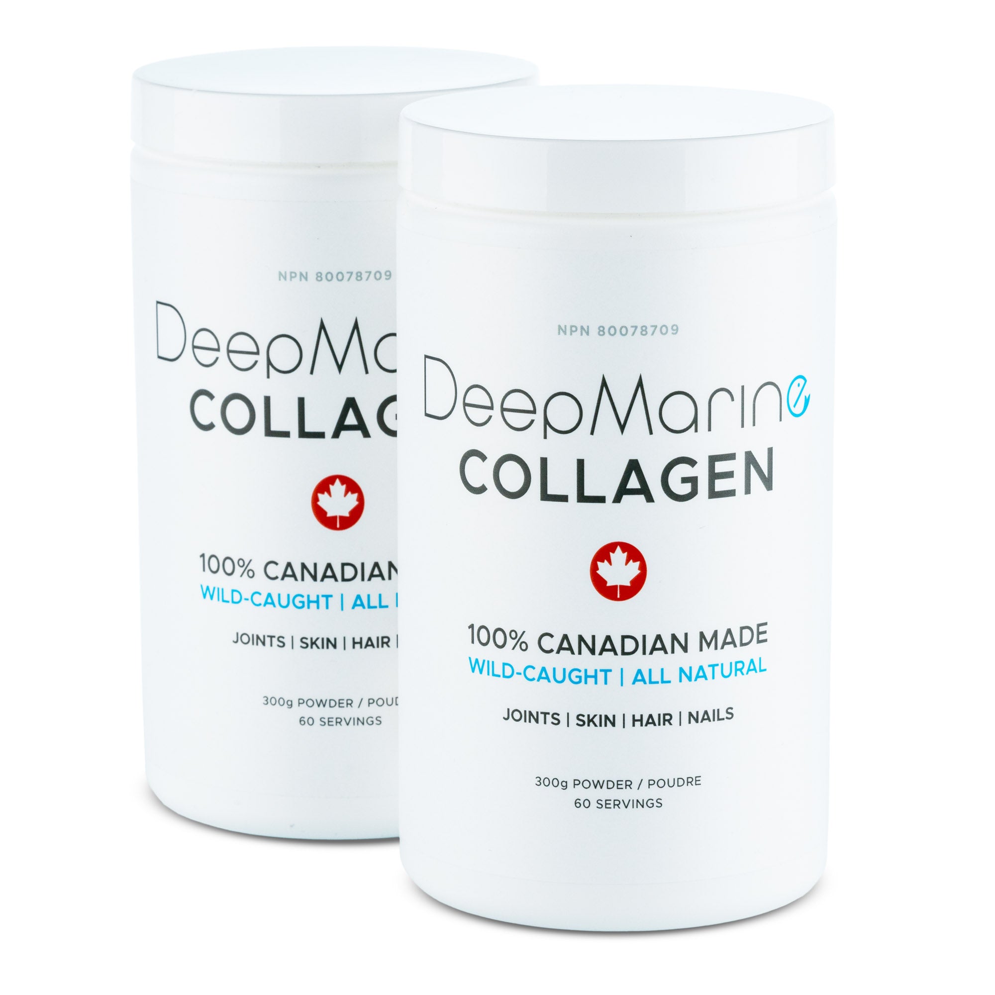 100% Pure, Canadian-Made Marine Collagen Peptides – 120 Day Supply