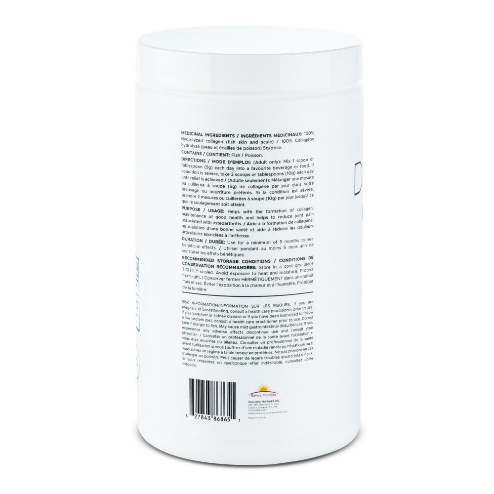 100% Pure, Canadian-Made Marine Collagen Peptides – 120 Day Supply